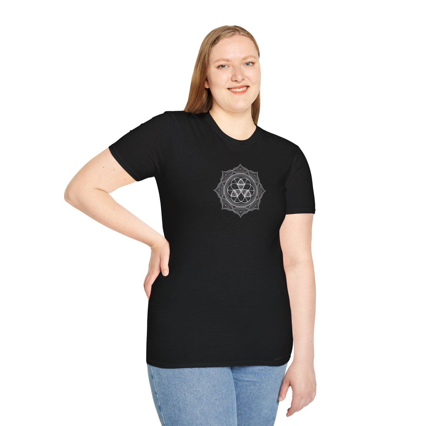 SACRED SEED LOTUS Unisex Softstyle T-Shirt