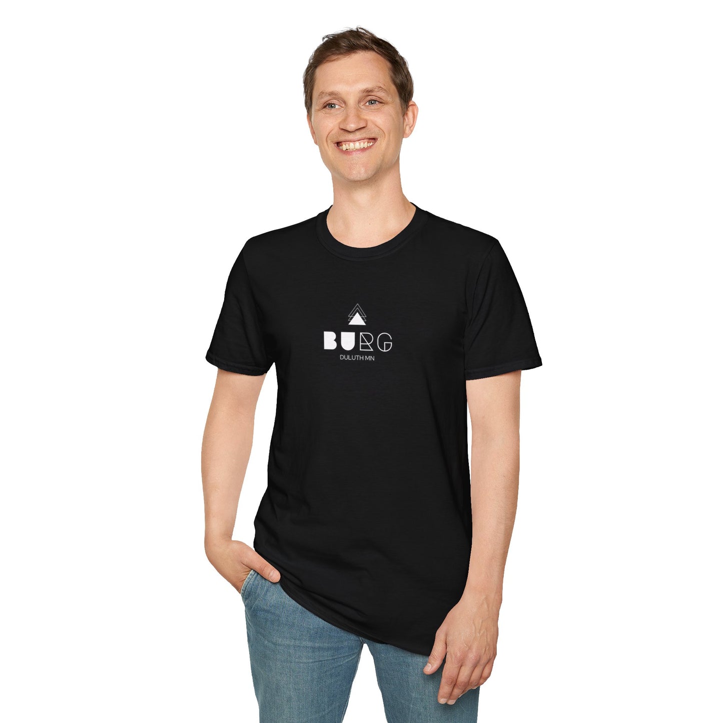 BURG ELEMENTAL Unisex Softstyle T-Shirt BLACK