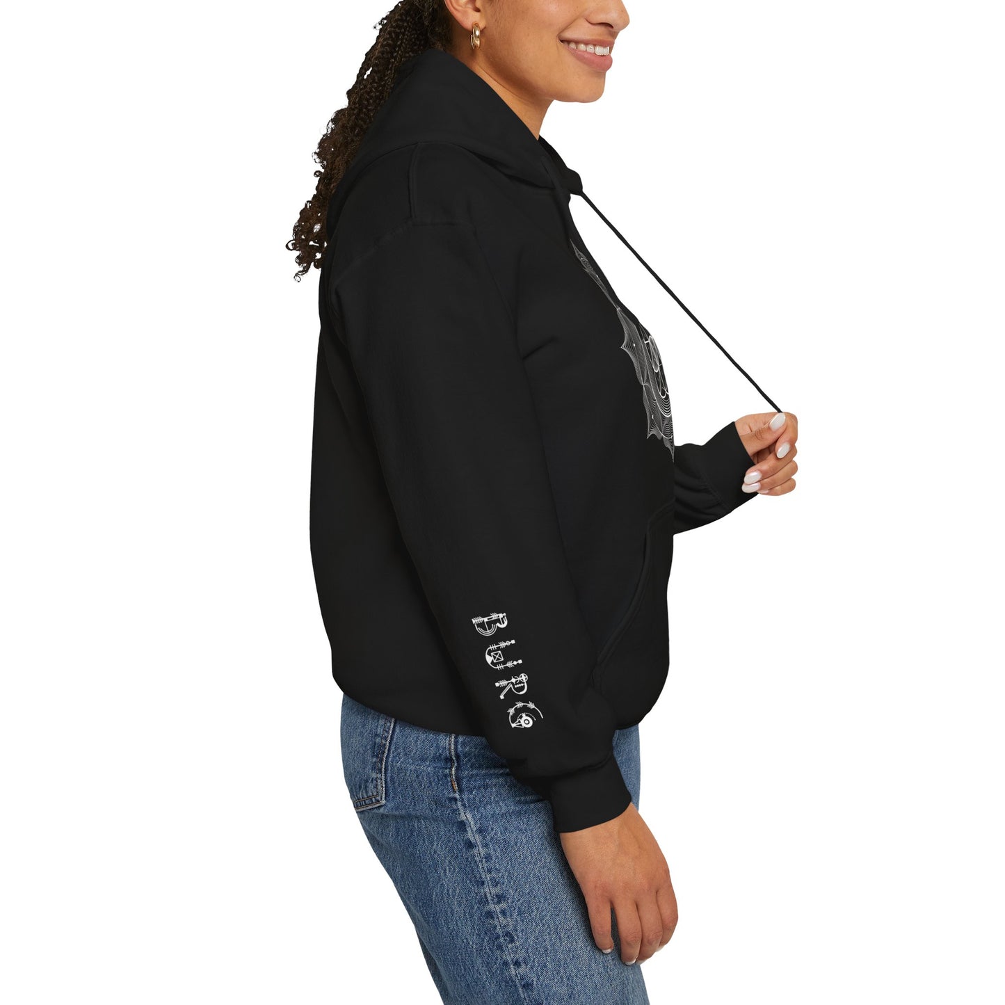 SACRED SEED LOTUS Unisex Heavy Blend™ Hooded Sweatshirt