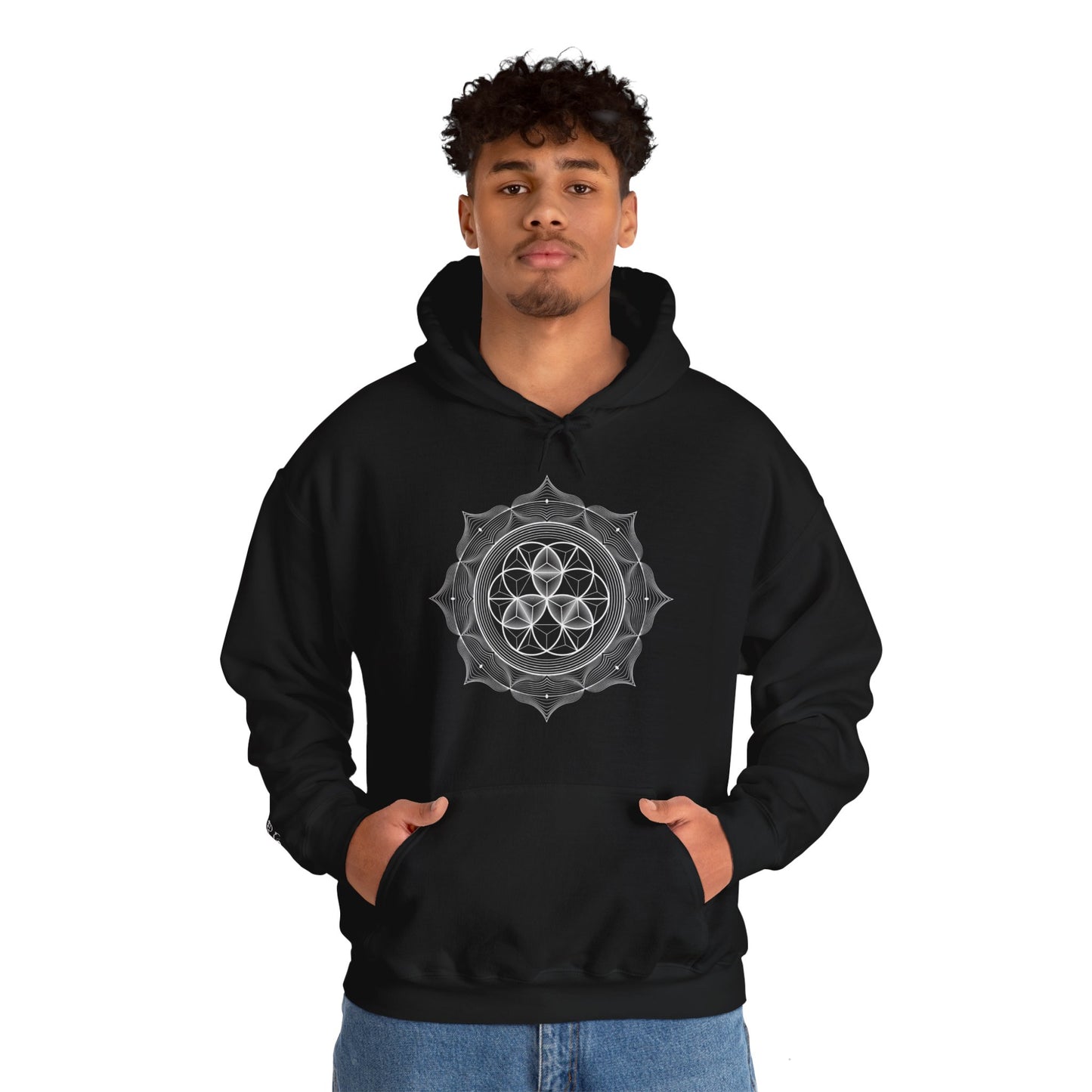 SACRED SEED LOTUS Unisex Heavy Blend™ Hooded Sweatshirt